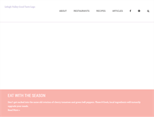 Tablet Screenshot of lehighvalleygoodtaste.com